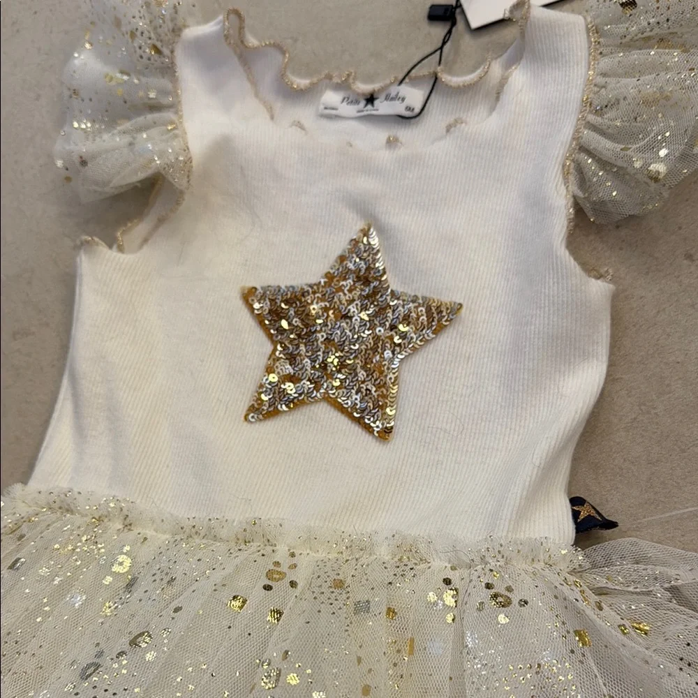 Petite Hailey Tutu Dress Bodysuit - Picture 3 of 4
